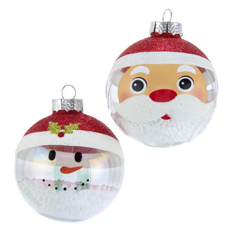 Assorted Christmas Character Ball, INDIVIDUALLY SOLD