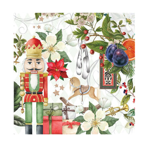 Michel Design Works Luncheon Napkin: Nutcracker Suite