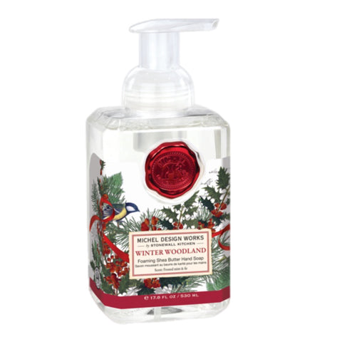 Michel Design Works Foaming Soap: Winter Woodland