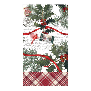 Michel Design Works Hostess Napkin: Winter Woodland