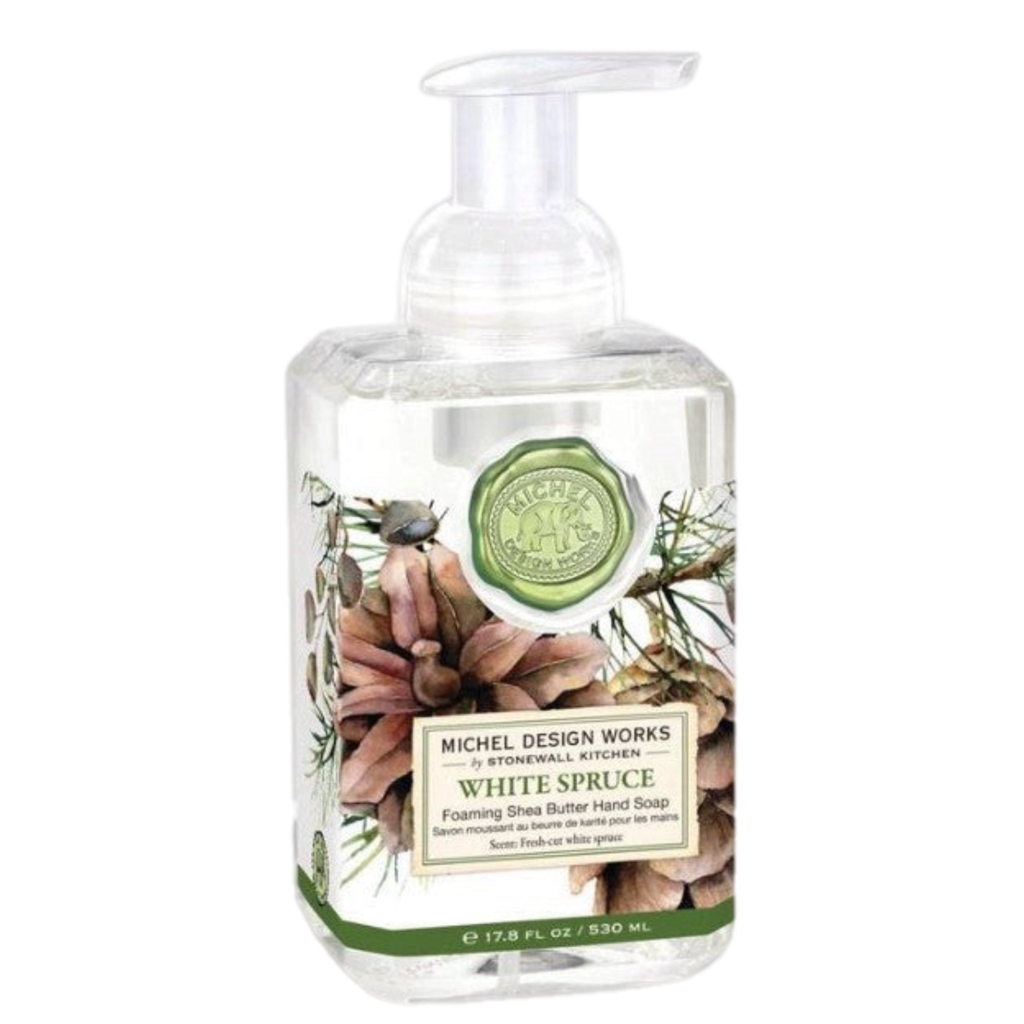 Michel Design Works Foaming Soap: White Spruce