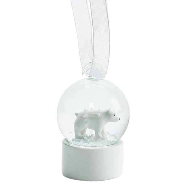 Assorted White Animal Snowglobe, INDIVIDUALLY SOLD