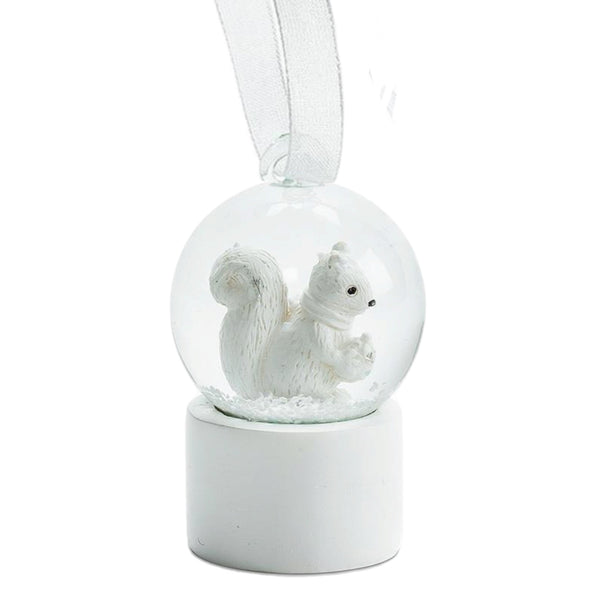 Assorted White Animal Snowglobe, INDIVIDUALLY SOLD