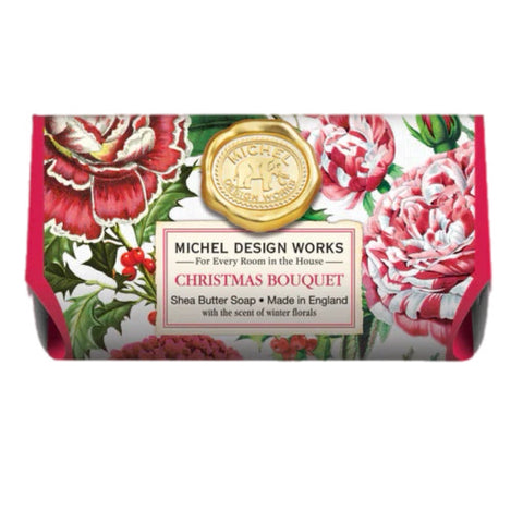 Michel Design Works Large Soap Bar: Christmas Bouquet