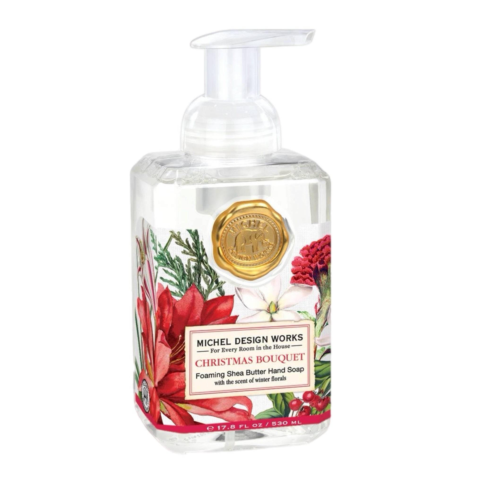 Michel Deign Works Foaming Soap: Christmas Bouquet