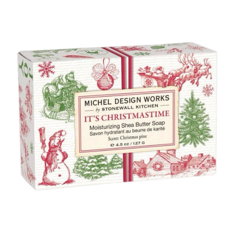 Michel Design Works Boxed Soap Bar: It's Christmastime