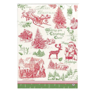 Michel Design Works Tea Towel: It's Christmastime