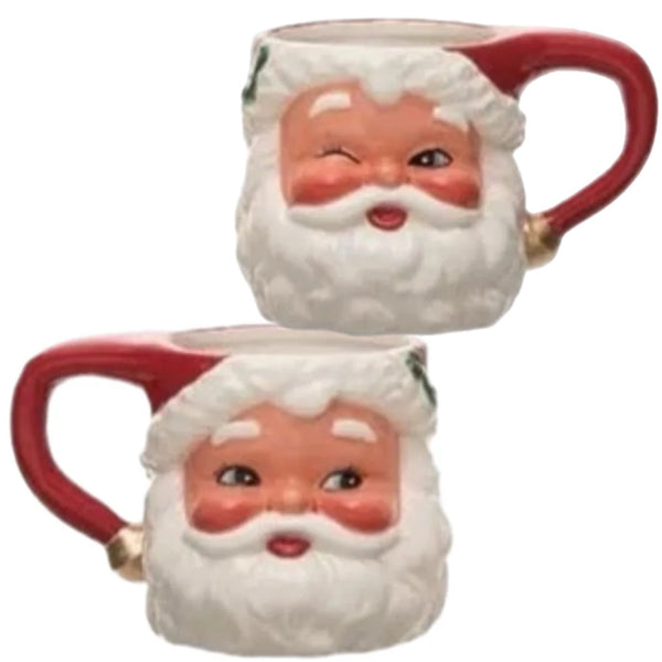 Assorted Santa Mug, INDIVIDUALLY SOLD