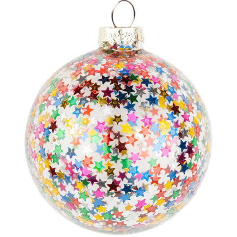 Multicolour Sequin Star Ball