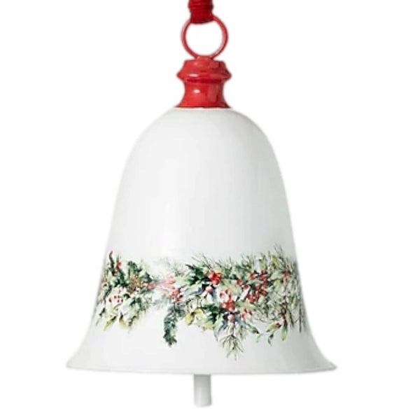 Assorted Holly Bell Ornament, INDIVIDUALLY SOLD
