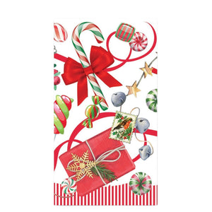 Michel Design Works Hostess Napkin: Peppermint