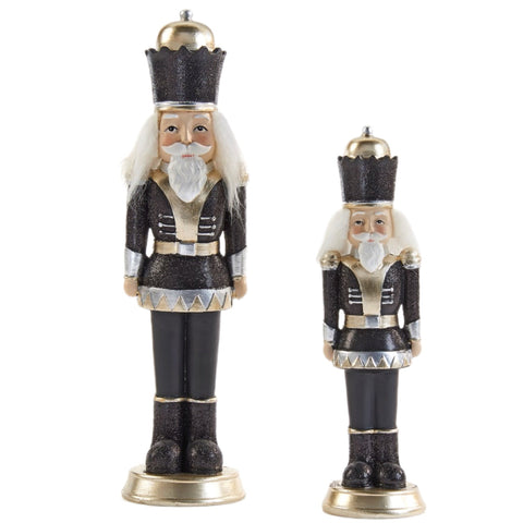 Assorted Black & White Nutcracker Figurine, INDIVIDUALLY SOLD