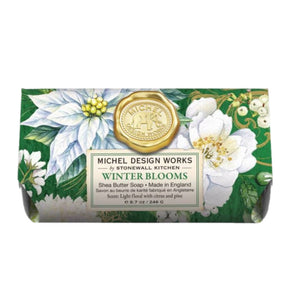 Michel Design Works Large Soap Bar: Winter Blooms