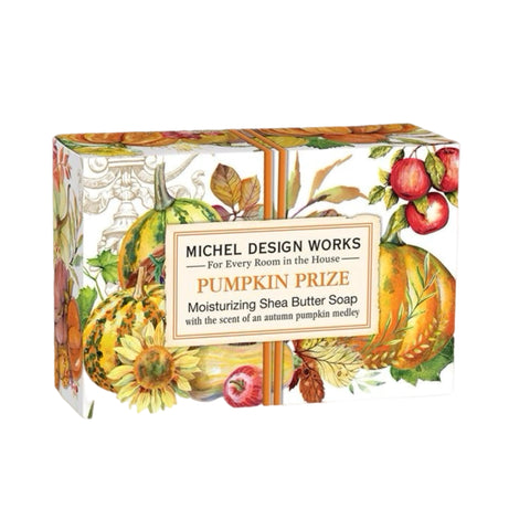 Michel Design Works Boxed Soap Bar: Pumpkin Prize