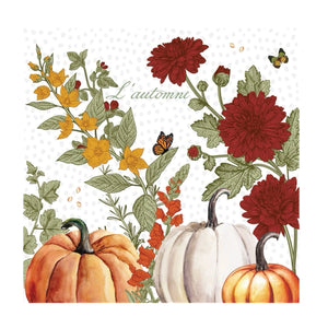 Michel Design Works Cocktail Napkins: Pumpkin Delights