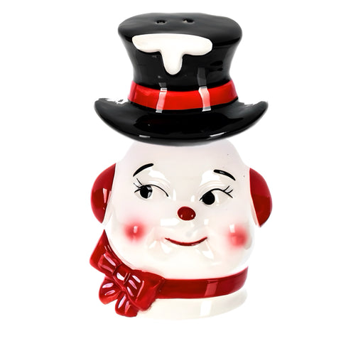 Vintage Snowman Salt & Pepper, Set Of 2