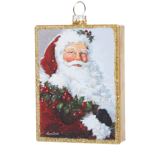 Santa Portrait Ornament