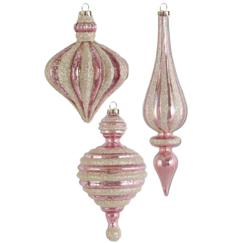 Assorted Pink Striped Ball, INDIVIDUALLY SOLD