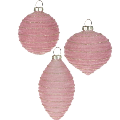 Assorted Pink Glitter Ball, INDIVIDUALLY SOLD