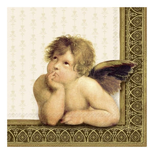 Cherub Luncheon Napkin