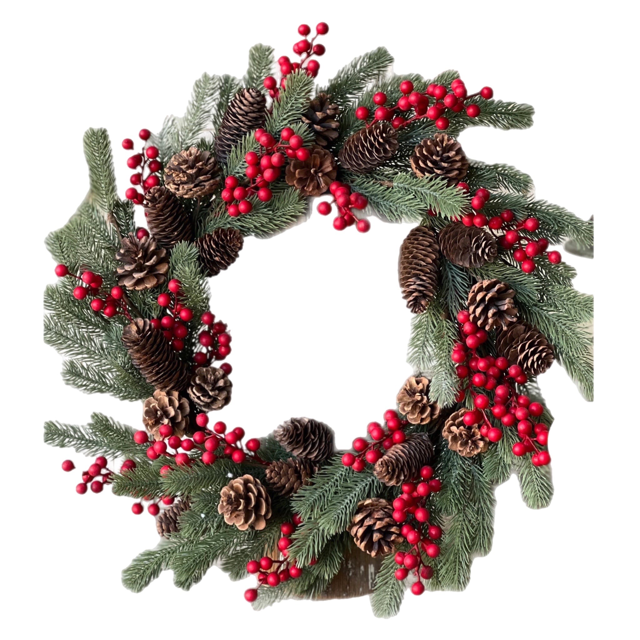 22" Tundra Berry Wreath