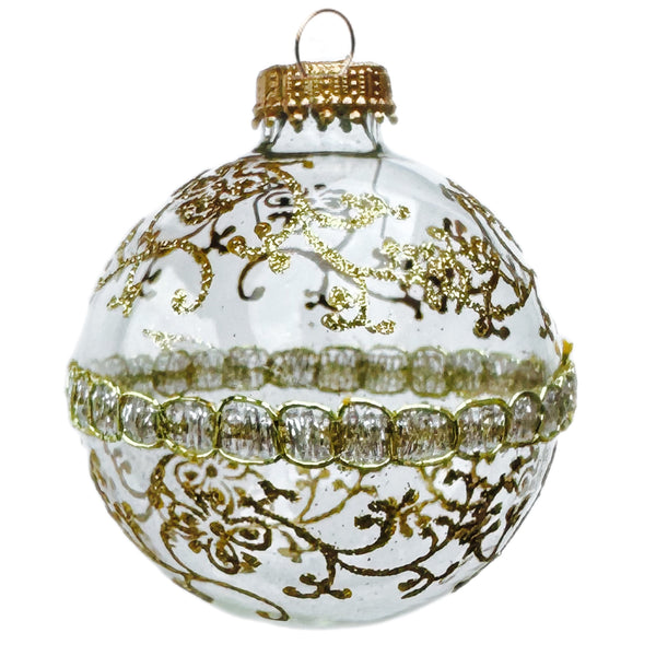 Assorted Gold Motif Ball, INDIVIDUALLY SOLD