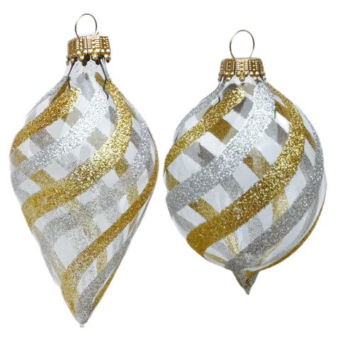 Assorted Gold Swirl Ball, INDIVIDUALLY SOLD