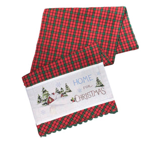 Home For Christmas Table Runner