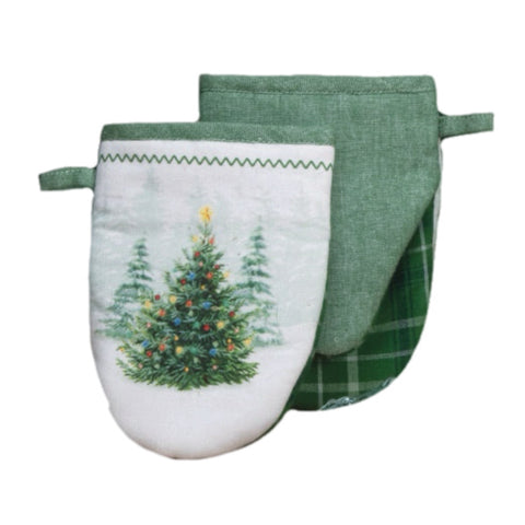 Christmas Tree Oven Mitt, INDIVIDUALLY SOLD