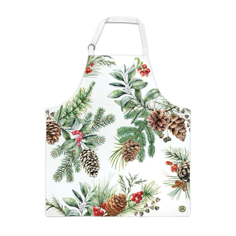 Michel Design Works ADULT Apron: White Spruce