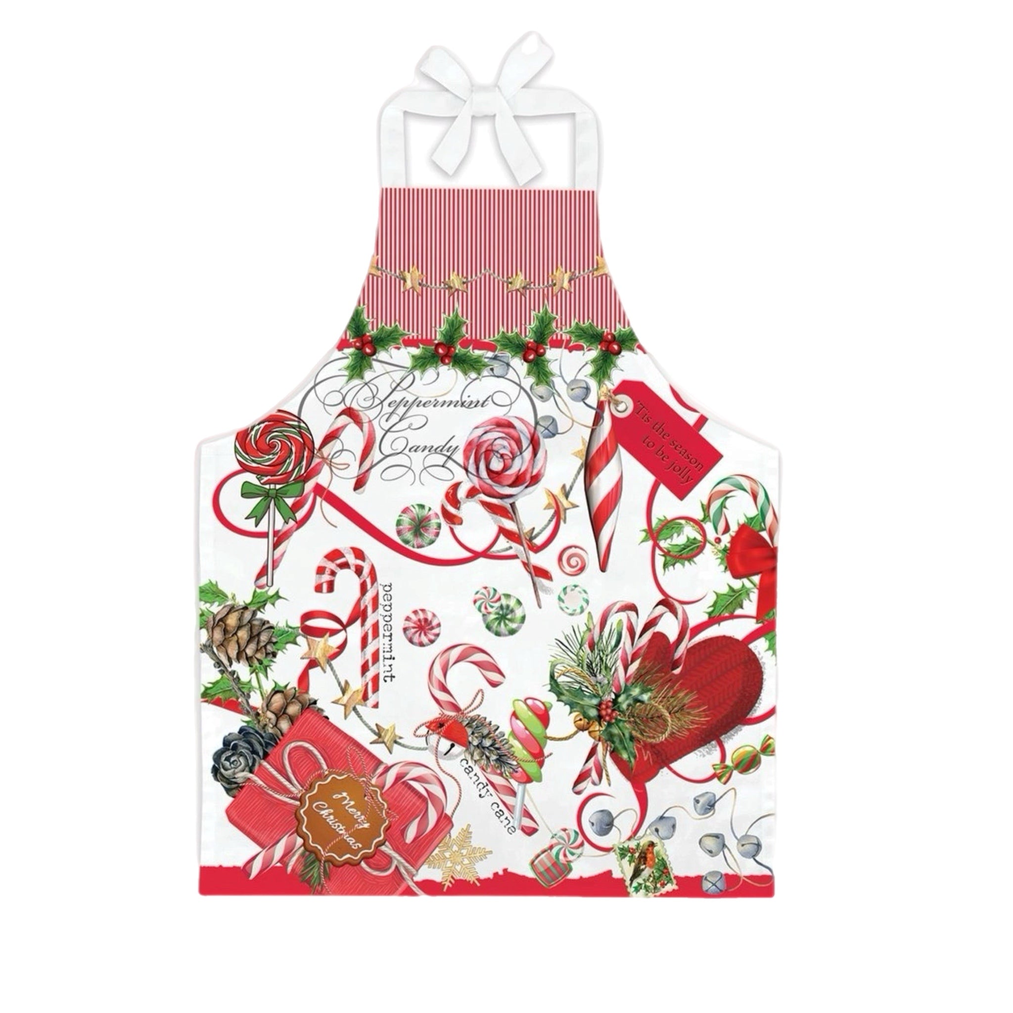 Michel Design Works CHILD Apron: Peppermint