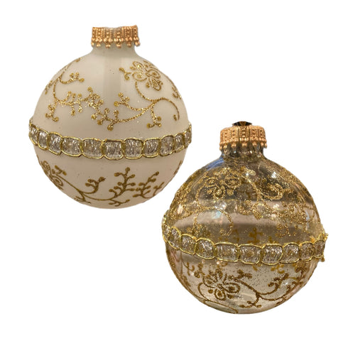 Assorted Gold Motif Ball, INDIVIDUALLY SOLD