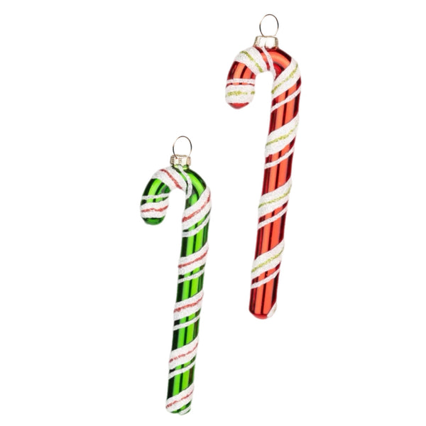 Assorted Candy Cane Ornament, INDIVIDUALLY SOLD