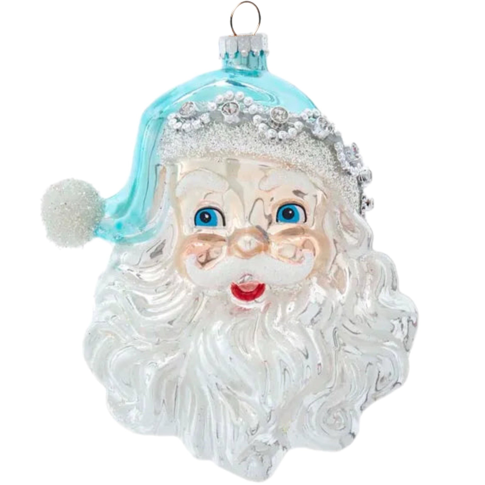 Santa Head Ornament