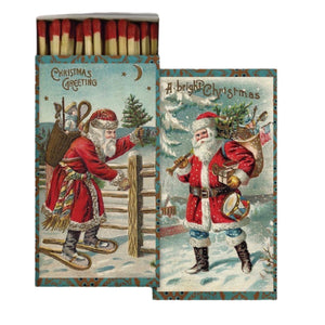 Vintage Santa Matches