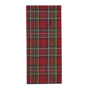 Red Tartan Tea Towel