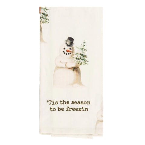 'Tis The Season Tea Towel