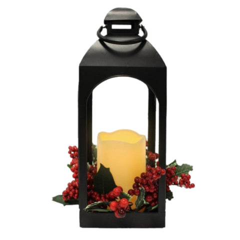 6.5” X 17.5" Flameless Candle Lantern