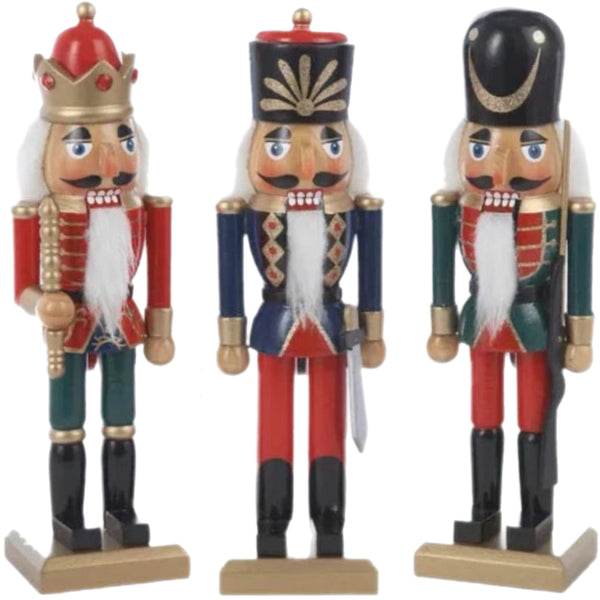 Assorted 10" Soldier Nutcracker, INDIVIDUALLY SOLD