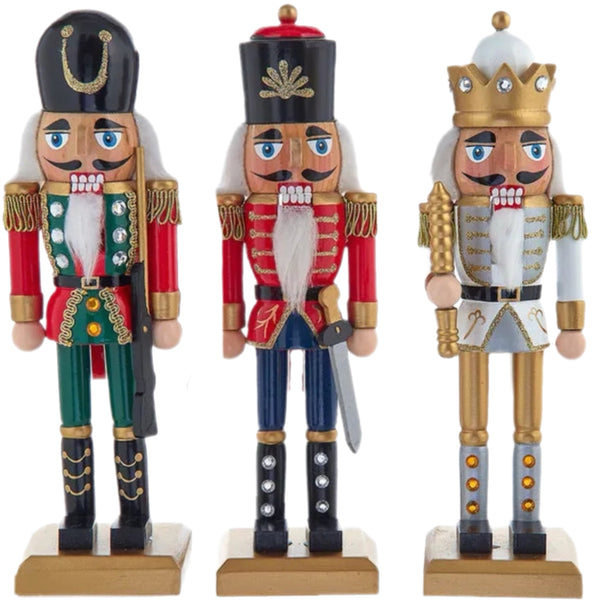 Assorted 10" Soldier Nutcracker, INDIVIDUALLY SOLD