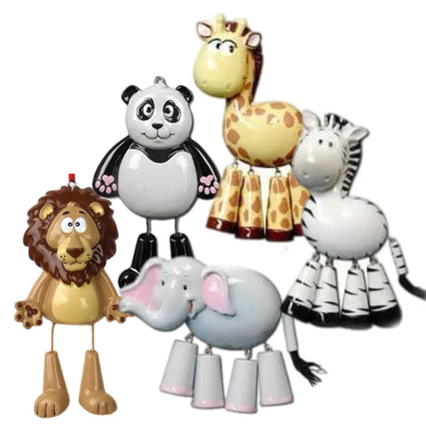 Assorted Zoo Animal Ornament, INDIVIDUALLY SOLD