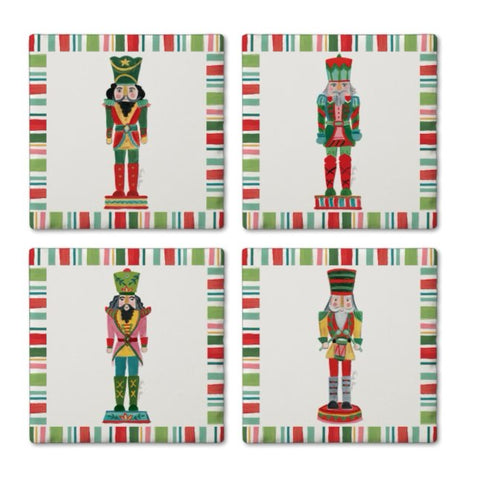 Nutcracker Coasters, Set Of 4