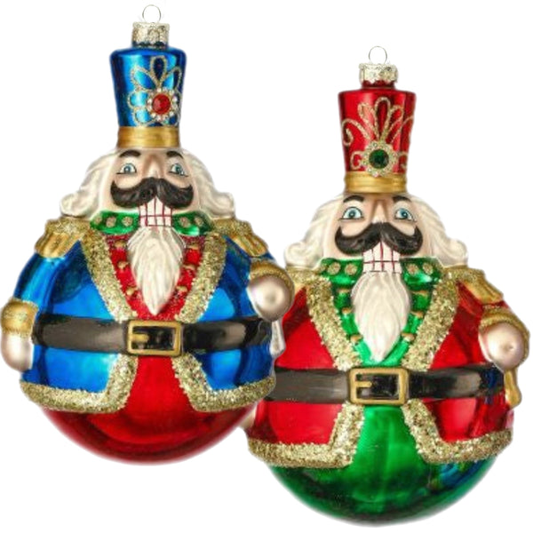 Assorted Nutcracker Shaped Ball, INDIVIDUALLY SOLD
