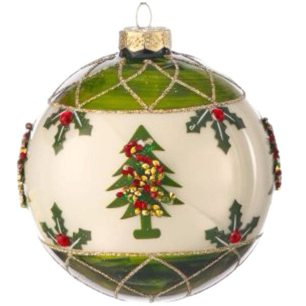 Assorted Tree & Holly Balls, INDIVIDUALLY SOLD