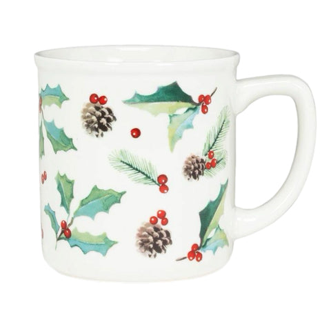 Pinecone And Berries Mug