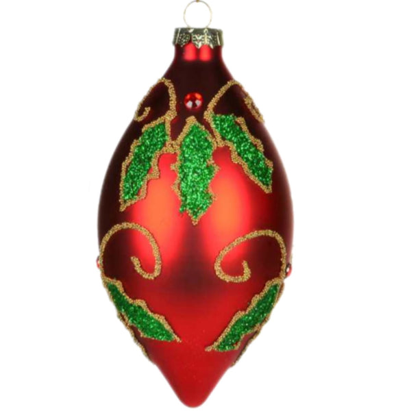 Assorted Red Holly Ball, INDIVIDUALLY SOLD
