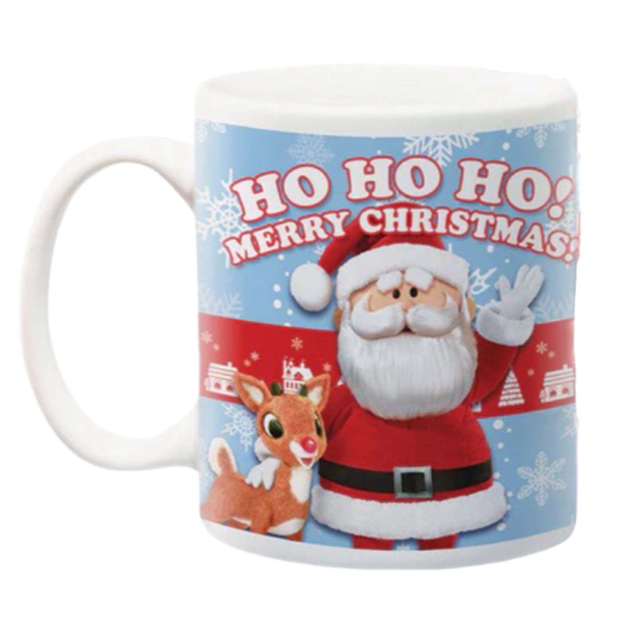 Santa And Rudolph Mug