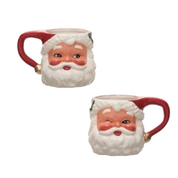 Assorted Santa Mug, INDIVIDUALLY SOLD