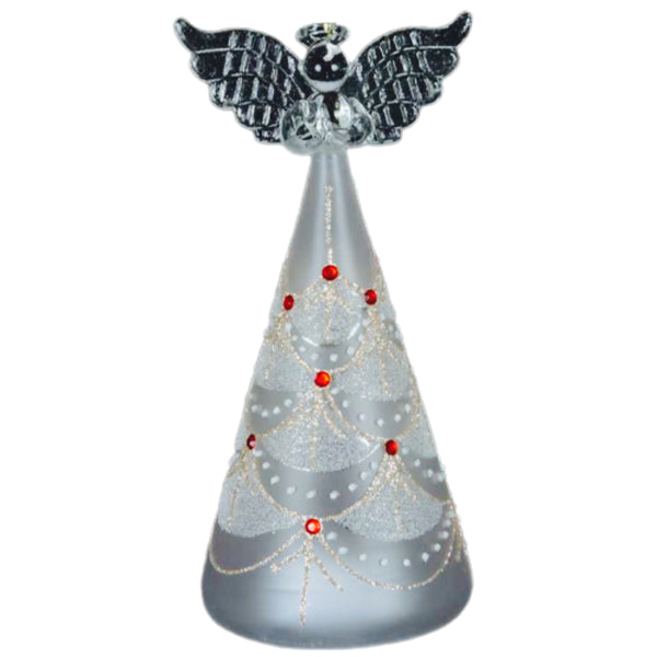 Assorted LED Gem Angel Ornament, INDIVIDUALLY SOLD
