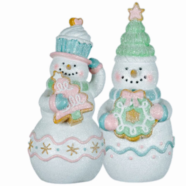 Assorted ConfectionSnowman Figurines, INDIVIDUALLY SOLD